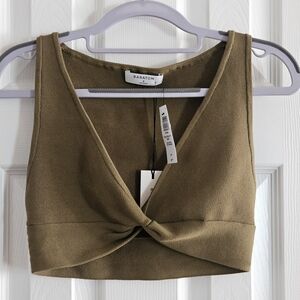 Babaton Ego Sculpt Knit Crop Top
